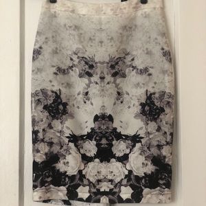 Forever XXI Floral Pencil Skirt brand new!
